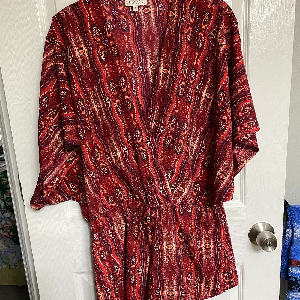 Like New On The Road BoHo Romper-Small
